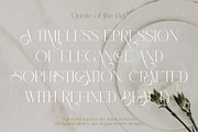 Berysa Medern End Eleganc Serif, a Serif Font by GridlineType (Thumbnail 7 of 8)