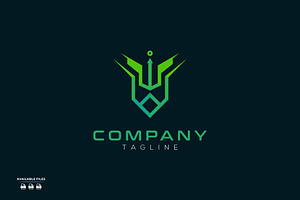 Lion tech modern Logo Design, a Branding & Logo Template by mhafifuadi