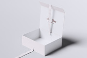 Gift Box Mockup, a Packaging Mockup by Twins_studio926 (Thumbnail 2 of 5)