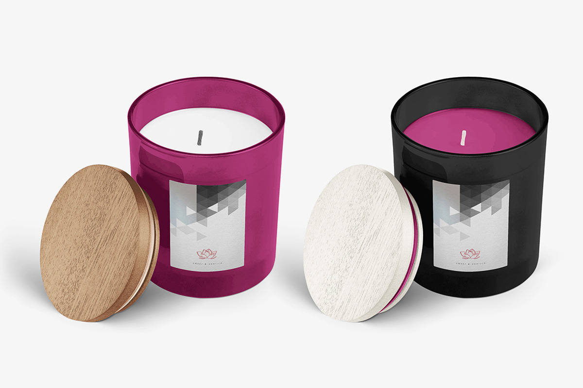 Candle Mock-up, a Household Mockup by Denny's Mock-ups (Photo 3 of 6)
