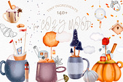 COZY MOOD Aesthetics Clipart Creator, a Food Illustration by ArtOLB (Thumbnail 1 of 10)