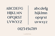 Lancea Font, a Serif Font by Asenbayu (Thumbnail 2 of 11)