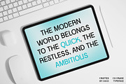 CS Cruise – Modern Font, a Sans Serif Font by Craft Supply Co. (Thumbnail 5 of 8)
