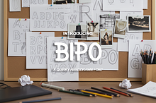 Bipo Luxury Display Typeface