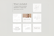 BUNDLE: Real Estate Square Stickers, a Branding & Logo Template by EstateElements (Thumbnail 2 of 8)