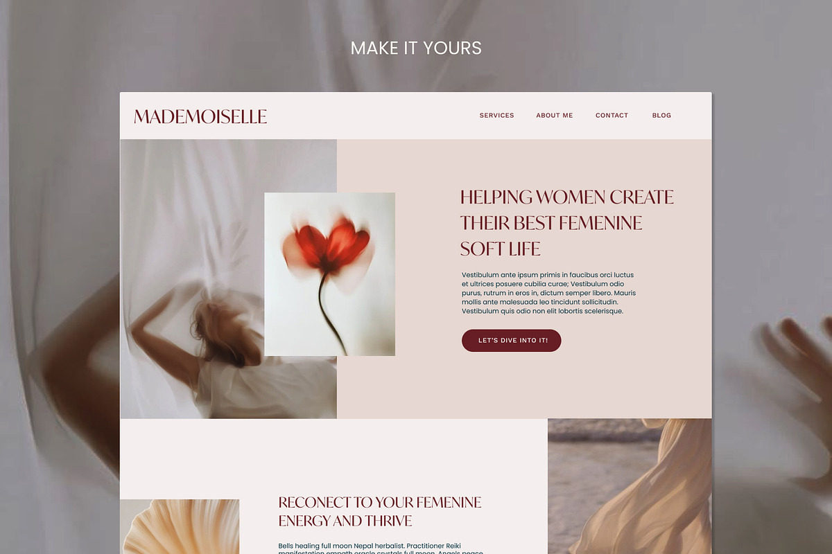 Willow WordPress Elementor Template, a WordPress Template by Studio Soleil (Photo 4 of 6)