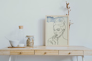Woman Head Line Art Portraits, a Person Illustration by Papatongartist (Thumbnail 8 of 10)