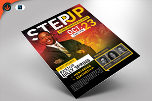 Step Up Photoshop Flyer Template, a Marketing Template by SeraphimChris