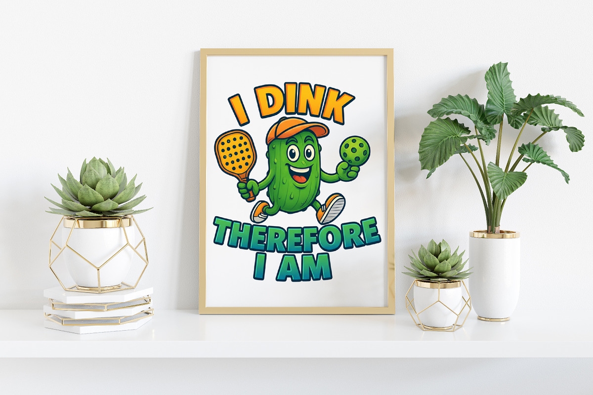 Funny Pickle ball PNG, an Illustration by Craft Nest (Photo 5 of 6)