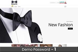 Bow Tie Fashion Shopify Theme