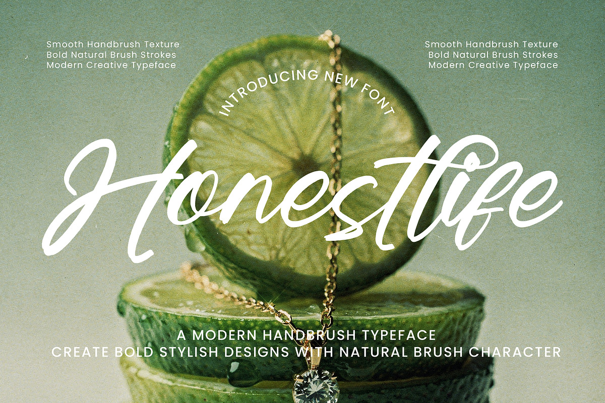 Honestlife Modern Handbrush, a Handwritten Font by operatype.co (Photo 1 of 10)