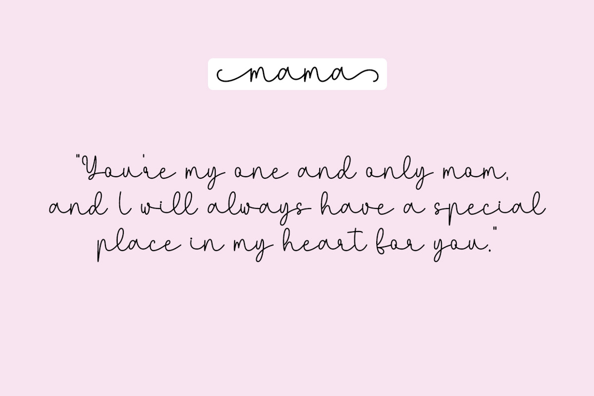 Love You Mama, a Script Font by DN Creative (Photo 5 of 8)