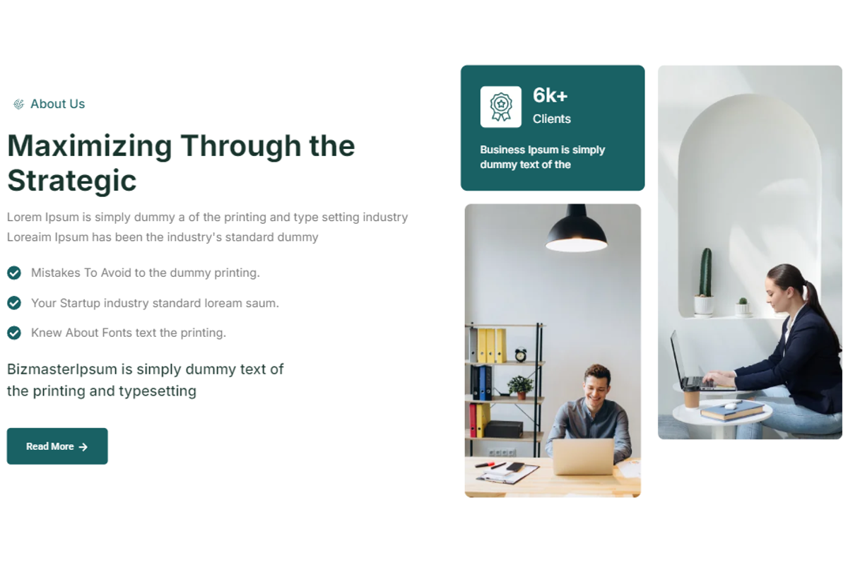 Business Consulting WordPress Theme, a WordPress Template by UInstrument (Photo 4 of 11)