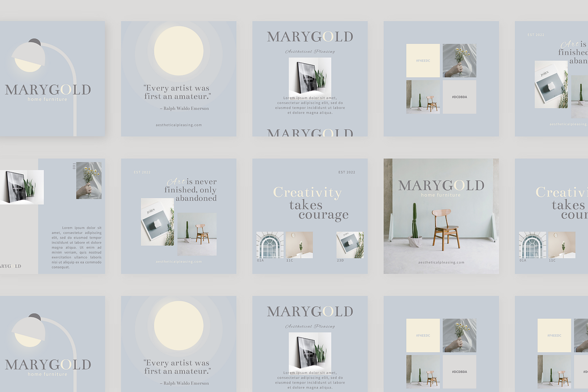 Home Furniture Canva Template, a Social Media Template by Moodwave Studio (Photo 4 of 10)