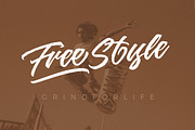 Jouska Textured Brush Script, a Script Font by Letterhend Studio (Thumbnail 6 of 8)