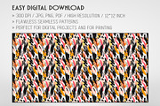 20 Seamless Abstract Brush Strokes, a Pattern Graphic by Nordic Design (Thumbnail 2 of 9)