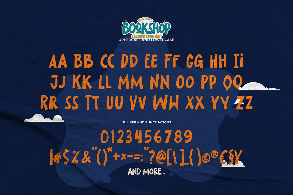 Bookshop - Cartoon Style Font, a Sans Serif Font by Gassstype (Photo 6 of 9)