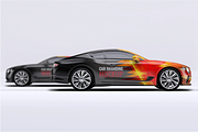 Bentley Continental Car Mock-Up, a Product Mockup by DesignRushMarket (Thumbnail 1 of 2)