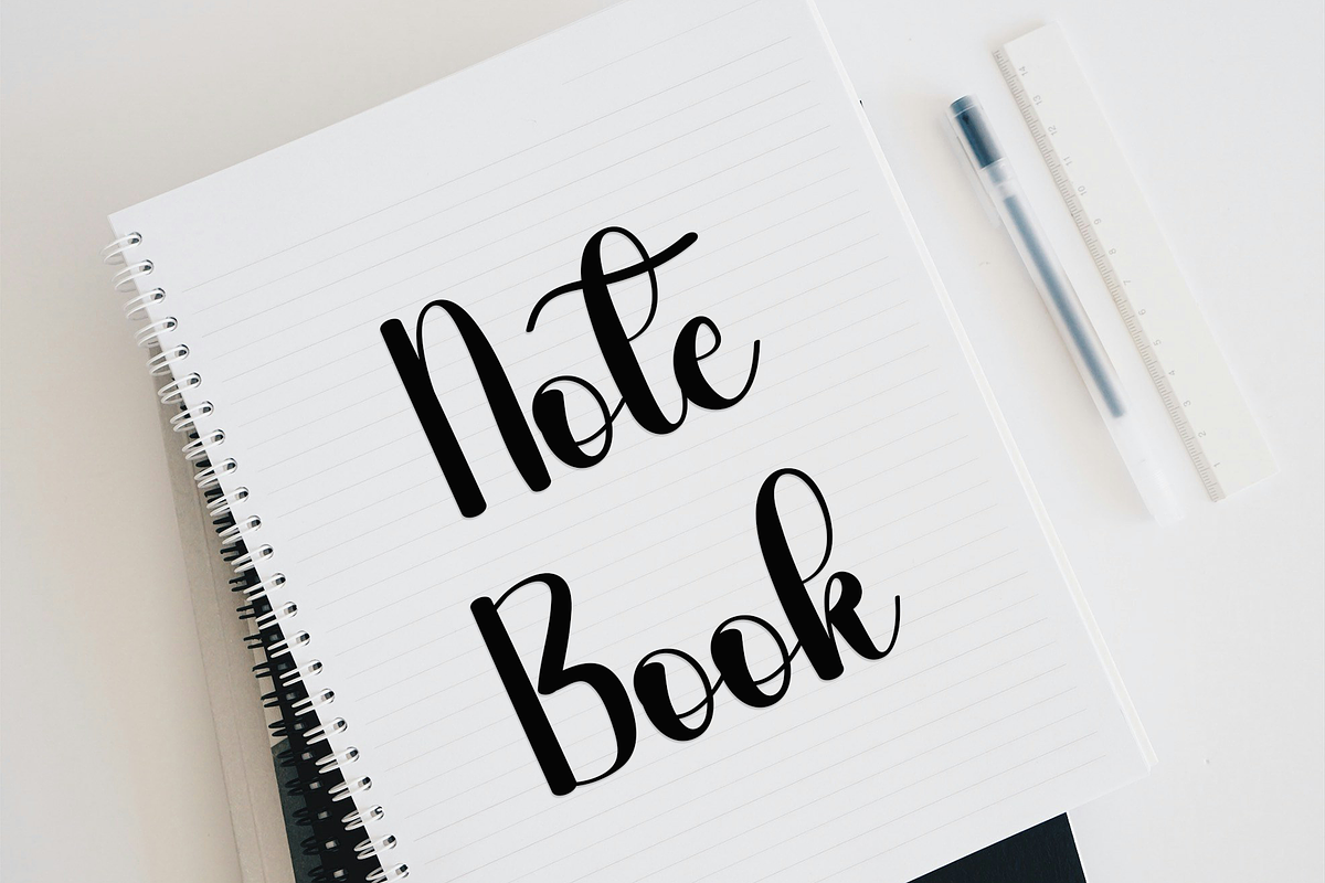 Starlight Minimalist, a Handwritten Font by InermediaSTUDIO (Photo 6 of 8)