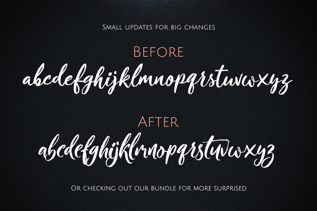 Crushine Brush Script preview 8