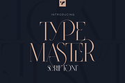 SALE! Type Master - serif font, a Serif Font by VP Fonts (Thumbnail 1 of 24)