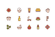 Spa Wellness illustrations Set, an Object Illustration by studiogstock (Thumbnail 4 of 4)