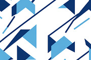 4 Blue and white abstract shapes, an Abstract Photo by ComfortQ (Thumbnail 2 of 4)