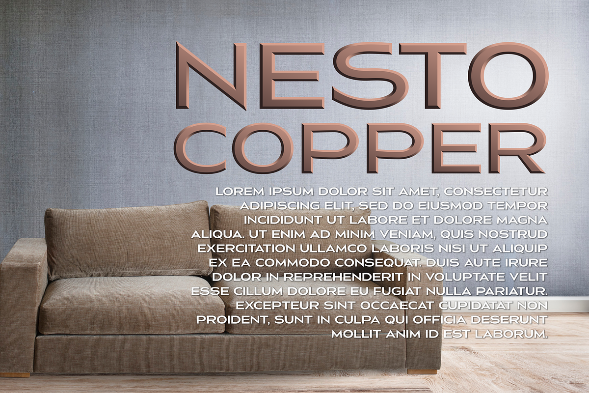 Nesto Metals, a Font by glukfonts (Photo 3 of 10)