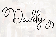 Daddy, a Handwritten Font by InermediaSTUDIO (Thumbnail 1 of 7)