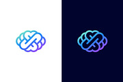 Gradient Modern Smart Brain Logo, a Branding & Logo Template by Artnivora.Std (Thumbnail 2 of 4)