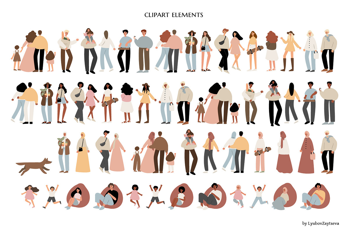 summer market clipart | svg png ai, a Seasonal Illustration by LyubovZaytseva (Photo 2 of 15)