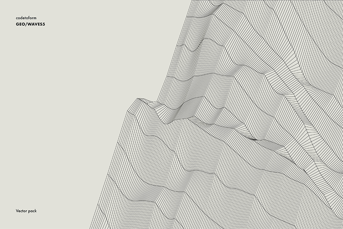 GEO_WAVES6 Vector Pack, a Graphic by codetoform (Photo 16 of 21)