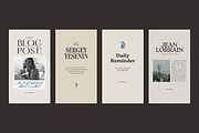 Writers Social Media Vol.5 for CANVA, a Social Media Template by September 5th (Thumbnail 11 of 24)