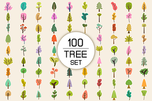 Park Tree, Pine and Plant Clip arts