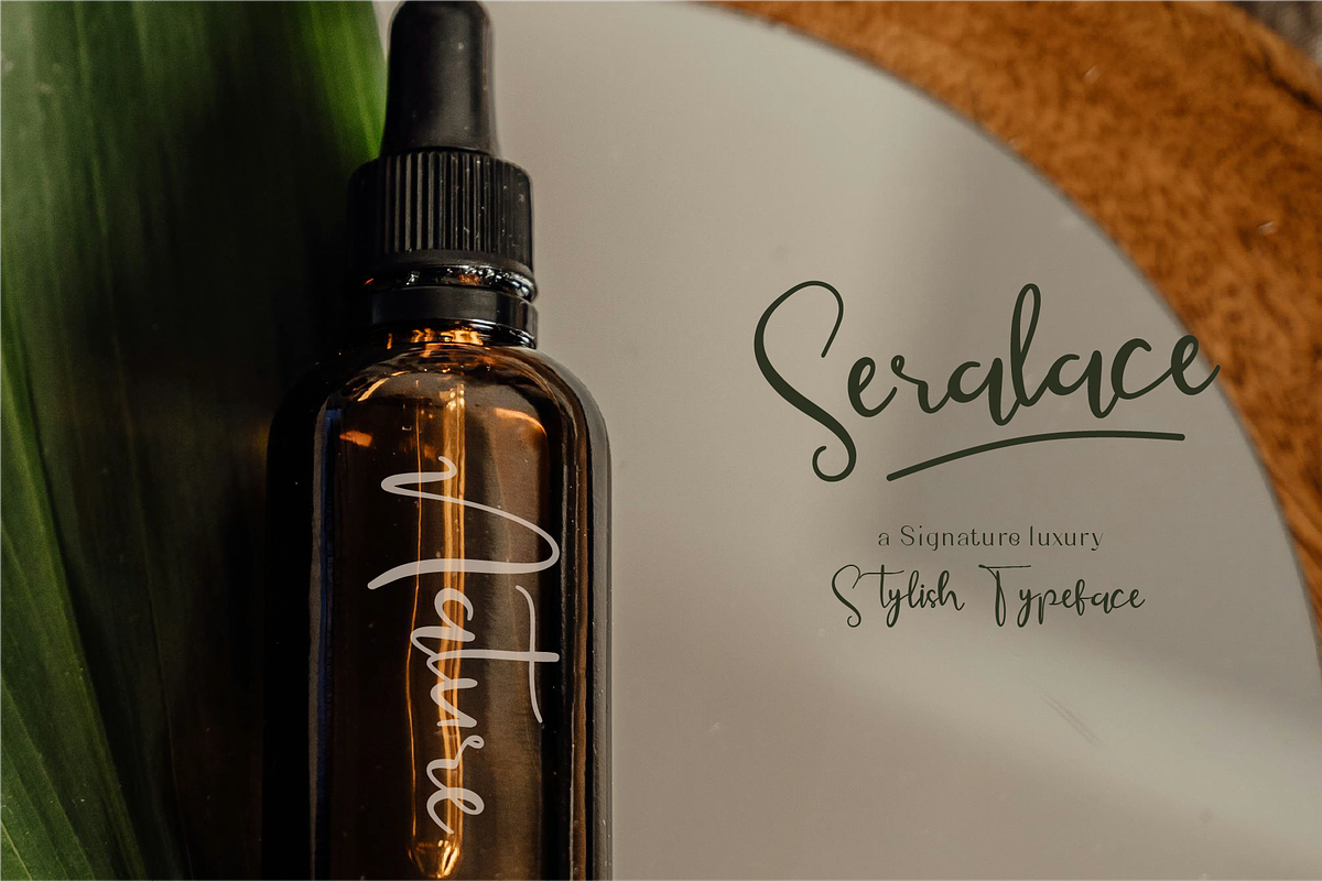 Seralace - Elegant Handwritten, a Handwritten Font by Indotype Foundry (Photo 9 of 10)