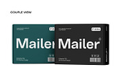 Cardboard Shipping Mailer Box Mockup, a Packaging Mockup by Ram Studio LLC (Thumbnail 13 of 14)