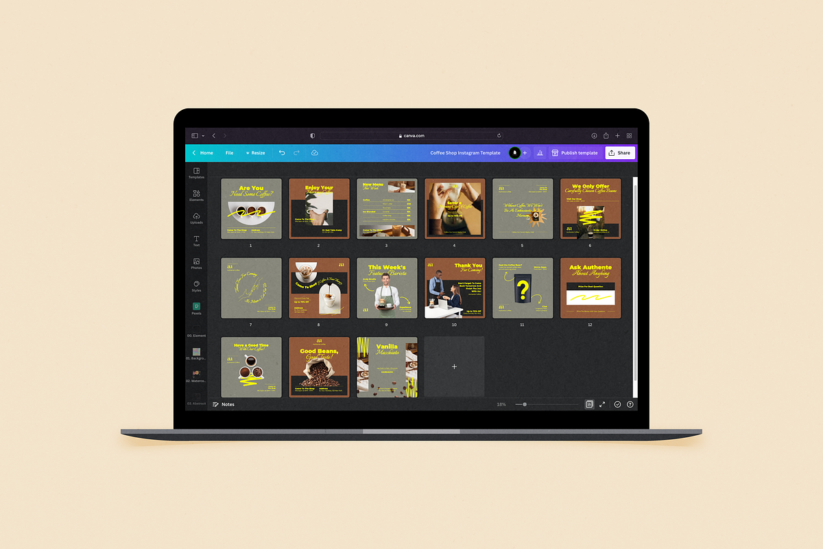 Nusa Chaofee - Social Media Kit, a Social Media Template by Nusa Space (Photo 4 of 5)