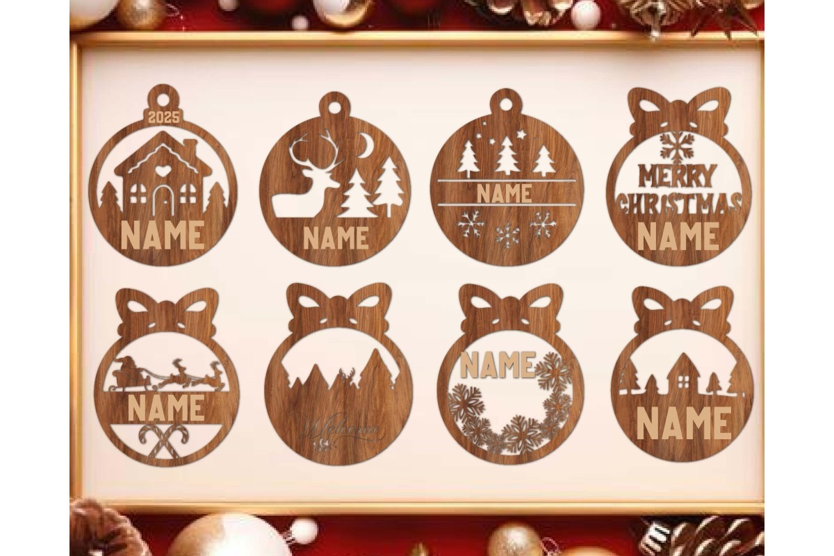 Christmas Balls Set SVG PNG Bundle, an Object Graphic by Digi_Design_World (Photo 8 of 8)