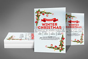 Minimal Christmas Winter Flyer, a Flyer Template by graphicforest (Thumbnail 2 of 4)