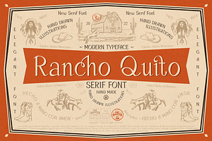 Rancho Quito Elegant Serif Font