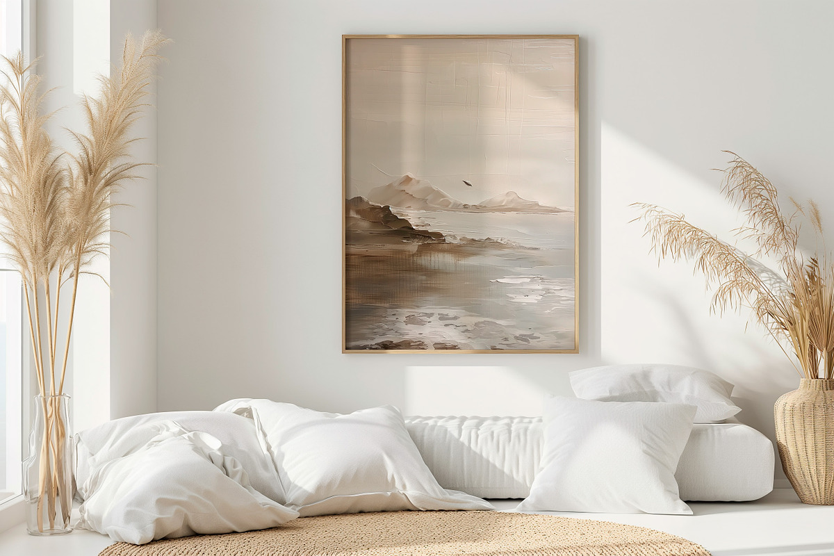Boho Style Frame Mockup Bundle, a Household Mockup by AlineArtStore (Photo 9 of 12)