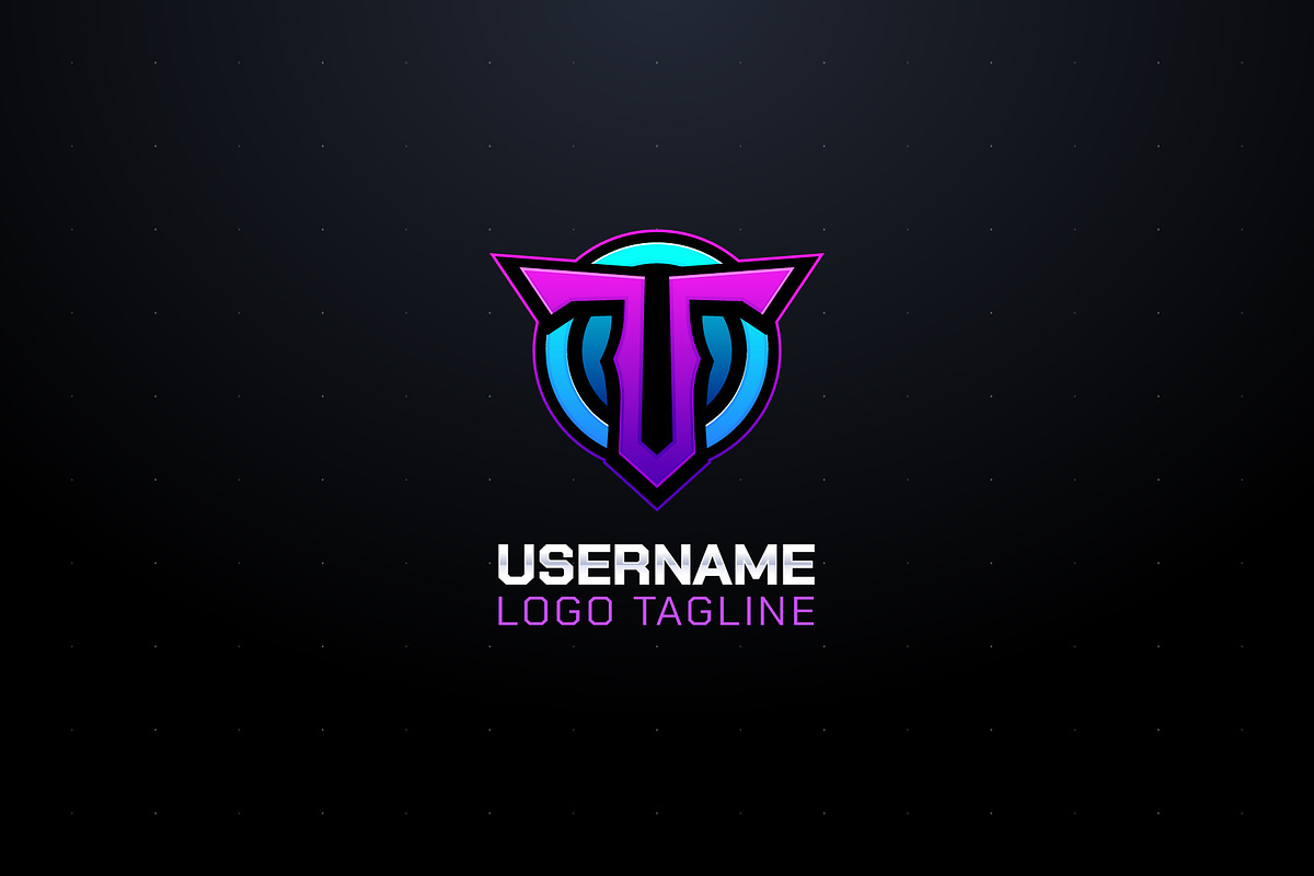Initial Letter T Logo Gaming, a Branding & Logo Template by Mhagi27 (Photo 2 of 3)