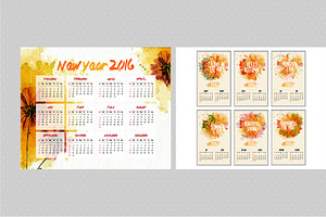 15 Unique 2016 Calendars - Vol 1