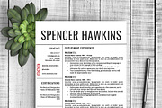 Resume Template Spencer, a Resume Template by Resume Template Shoppe (Thumbnail 2 of 4)