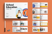 Education Template Landscape, a Brochure Template by E-Type (Thumbnail 1 of 7)