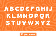 Kenziah - Retro Display Font, a Sans Serif Font by Rishsketch (Thumbnail 8 of 14)