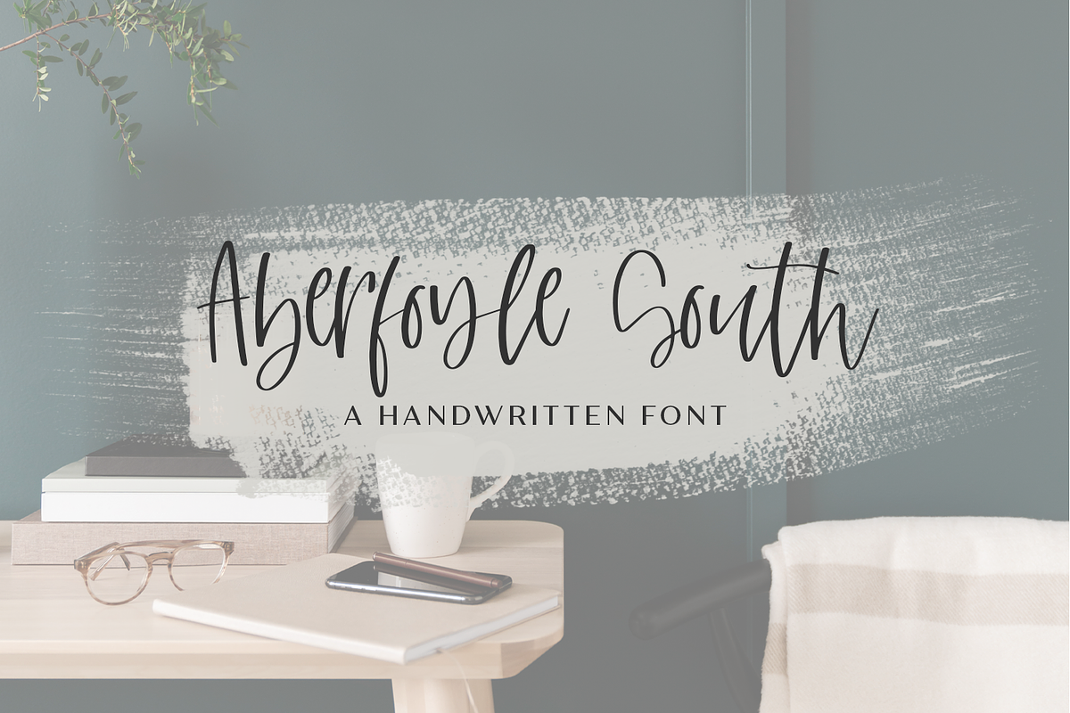 Aberfoyle South Script, a Script Font by Beck McCormick (Photo 11 of 11)