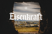 Eisenkraft – Blackletter Font, a Blackletter Font by Creacy Studio (Thumbnail 1 of 10)