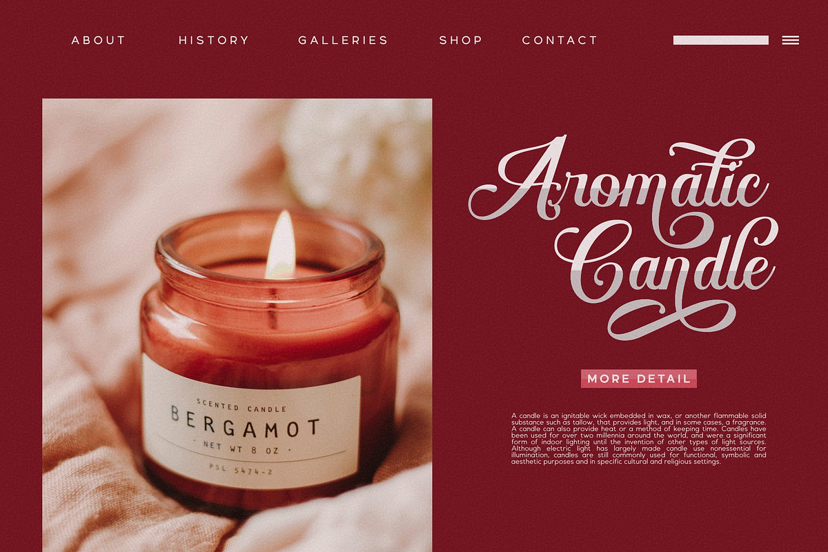 Hillrock / Elegant script, a Script Font by Java pep (Photo 3 of 15)