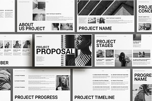 Project Proposal Presentation, a Presentation Template by E-Type